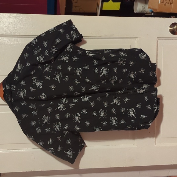 Resolution clothing squid Hawaiian shirt - Picture 2 of 2